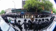 חגיגת הכנסת ספר תורה  להיכל ישיבת עסק התורה  ע"י הרבני הנגיד הרה"ח רבי יואל פליישמאן שליט"א פטרון הישיבה ונדבן הספר  בהשתתפות אדמור"י ורבני העיר שליט"א, מרביצי תורה ותלמידי הישיבה