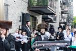 חגיגת הכנסת ספר תורה  להיכל ישיבת עסק התורה  ע"י הרבני הנגיד הרה"ח רבי יואל פליישמאן שליט"א פטרון הישיבה ונדבן הספר  בהשתתפות אדמור"י ורבני העיר שליט"א, מרביצי תורה ותלמידי הישיבה