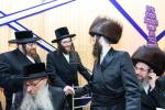 חגיגת הכנסת ספר תורה  להיכל ישיבת עסק התורה  ע"י הרבני הנגיד הרה"ח רבי יואל פליישמאן שליט"א פטרון הישיבה ונדבן הספר  בהשתתפות אדמור"י ורבני העיר שליט"א, מרביצי תורה ותלמידי הישיבה