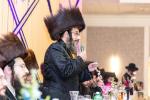חגיגת הכנסת ספר תורה  להיכל ישיבת עסק התורה  ע"י הרבני הנגיד הרה"ח רבי יואל פליישמאן שליט"א פטרון הישיבה ונדבן הספר  בהשתתפות אדמור"י ורבני העיר שליט"א, מרביצי תורה ותלמידי הישיבה