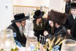 חגיגת הכנסת ספר תורה  להיכל ישיבת עסק התורה  ע"י הרבני הנגיד הרה"ח רבי יואל פליישמאן שליט"א פטרון הישיבה ונדבן הספר  בהשתתפות אדמור"י ורבני העיר שליט"א, מרביצי תורה ותלמידי הישיבה