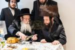 חגיגת הכנסת ספר תורה  להיכל ישיבת עסק התורה  ע"י הרבני הנגיד הרה"ח רבי יואל פליישמאן שליט"א פטרון הישיבה ונדבן הספר  בהשתתפות אדמור"י ורבני העיר שליט"א, מרביצי תורה ותלמידי הישיבה