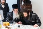 חגיגת הכנסת ספר תורה  להיכל ישיבת עסק התורה  ע"י הרבני הנגיד הרה"ח רבי יואל פליישמאן שליט"א פטרון הישיבה ונדבן הספר  בהשתתפות אדמור"י ורבני העיר שליט"א, מרביצי תורה ותלמידי הישיבה