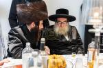 חגיגת הכנסת ספר תורה  להיכל ישיבת עסק התורה  ע"י הרבני הנגיד הרה"ח רבי יואל פליישמאן שליט"א פטרון הישיבה ונדבן הספר  בהשתתפות אדמור"י ורבני העיר שליט"א, מרביצי תורה ותלמידי הישיבה