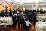 חגיגת הכנסת ספר תורה  להיכל ישיבת עסק התורה  ע"י הרבני הנגיד הרה"ח רבי יואל פליישמאן שליט"א פטרון הישיבה ונדבן הספר  בהשתתפות אדמור"י ורבני העיר שליט"א, מרביצי תורה ותלמידי הישיבה