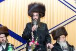 חגיגת הכנסת ספר תורה  להיכל ישיבת עסק התורה  ע"י הרבני הנגיד הרה"ח רבי יואל פליישמאן שליט"א פטרון הישיבה ונדבן הספר  בהשתתפות אדמור"י ורבני העיר שליט"א, מרביצי תורה ותלמידי הישיבה