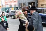 חגיגת הכנסת ספר תורה  להיכל ישיבת עסק התורה  ע"י הרבני הנגיד הרה"ח רבי יואל פליישמאן שליט"א פטרון הישיבה ונדבן הספר  בהשתתפות אדמור"י ורבני העיר שליט"א, מרביצי תורה ותלמידי הישיבה