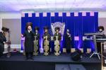 חגיגת הכנסת ספר תורה  להיכל ישיבת עסק התורה  ע"י הרבני הנגיד הרה"ח רבי יואל פליישמאן שליט"א פטרון הישיבה ונדבן הספר  בהשתתפות אדמור"י ורבני העיר שליט"א, מרביצי תורה ותלמידי הישיבה