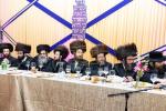 חגיגת הכנסת ספר תורה  להיכל ישיבת עסק התורה  ע"י הרבני הנגיד הרה"ח רבי יואל פליישמאן שליט"א פטרון הישיבה ונדבן הספר  בהשתתפות אדמור"י ורבני העיר שליט"א, מרביצי תורה ותלמידי הישיבה