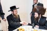 חגיגת הכנסת ספר תורה  להיכל ישיבת עסק התורה  ע"י הרבני הנגיד הרה"ח רבי יואל פליישמאן שליט"א פטרון הישיבה ונדבן הספר  בהשתתפות אדמור"י ורבני העיר שליט"א, מרביצי תורה ותלמידי הישיבה