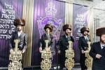 חגיגת הכנסת ספר תורה  להיכל ישיבת עסק התורה  ע"י הרבני הנגיד הרה"ח רבי יואל פליישמאן שליט"א פטרון הישיבה ונדבן הספר  בהשתתפות אדמור"י ורבני העיר שליט"א, מרביצי תורה ותלמידי הישיבה