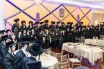 חגיגת הכנסת ספר תורה  להיכל ישיבת עסק התורה  ע"י הרבני הנגיד הרה"ח רבי יואל פליישמאן שליט"א פטרון הישיבה ונדבן הספר  בהשתתפות אדמור"י ורבני העיר שליט"א, מרביצי תורה ותלמידי הישיבה