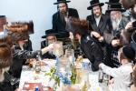 חגיגת הכנסת ספר תורה  להיכל ישיבת עסק התורה  ע"י הרבני הנגיד הרה"ח רבי יואל פליישמאן שליט"א פטרון הישיבה ונדבן הספר  בהשתתפות אדמור"י ורבני העיר שליט"א, מרביצי תורה ותלמידי הישיבה