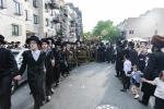 חגיגת הכנסת ספר תורה  להיכל ישיבת עסק התורה  ע"י הרבני הנגיד הרה"ח רבי יואל פליישמאן שליט"א פטרון הישיבה ונדבן הספר  בהשתתפות אדמור"י ורבני העיר שליט"א, מרביצי תורה ותלמידי הישיבה