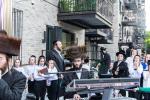 חגיגת הכנסת ספר תורה  להיכל ישיבת עסק התורה  ע"י הרבני הנגיד הרה"ח רבי יואל פליישמאן שליט"א פטרון הישיבה ונדבן הספר  בהשתתפות אדמור"י ורבני העיר שליט"א, מרביצי תורה ותלמידי הישיבה