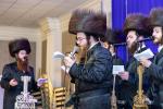חגיגת הכנסת ספר תורה  להיכל ישיבת עסק התורה  ע"י הרבני הנגיד הרה"ח רבי יואל פליישמאן שליט"א פטרון הישיבה ונדבן הספר  בהשתתפות אדמור"י ורבני העיר שליט"א, מרביצי תורה ותלמידי הישיבה