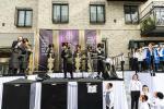 חגיגת הכנסת ספר תורה  להיכל ישיבת עסק התורה  ע"י הרבני הנגיד הרה"ח רבי יואל פליישמאן שליט"א פטרון הישיבה ונדבן הספר  בהשתתפות אדמור"י ורבני העיר שליט"א, מרביצי תורה ותלמידי הישיבה