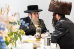 חגיגת הכנסת ספר תורה  להיכל ישיבת עסק התורה  ע"י הרבני הנגיד הרה"ח רבי יואל פליישמאן שליט"א פטרון הישיבה ונדבן הספר  בהשתתפות אדמור"י ורבני העיר שליט"א, מרביצי תורה ותלמידי הישיבה