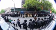חגיגת הכנסת ספר תורה  להיכל ישיבת עסק התורה  ע"י הרבני הנגיד הרה"ח רבי יואל פליישמאן שליט"א פטרון הישיבה ונדבן הספר  בהשתתפות אדמור"י ורבני העיר שליט"א, מרביצי תורה ותלמידי הישיבה