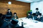 געהויבענע ביקור חיזוק דורך האדמו"ר מקרעטשניף-כפר עטה בקרב תלמידי שיעור ד' דשיכון סקווירא, וועלכע וויילן אין די טעג אויף א נסיעה אין ארה"ק 