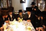 שמחת הוואך נאכט בבית הרבני הנגיד ר' מאיר פישל בהשתתפות כ"ק אדמו"ר מסקולען שליט"א פון לעיקוואד