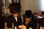 שמחת הוואך נאכט בבית הרבני הנגיד ר' מאיר פישל בהשתתפות כ"ק אדמו"ר מסקולען שליט"א פון לעיקוואד