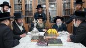 כ"ק אדמו"ר מקהל חסידי ירושלים שליט"א באזוכט ביי הגה"צ אב"ד סאטמאר קרית יואל - ירושלים שליט"א