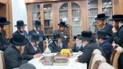 כ"ק אדמו"ר מקהל חסידי ירושלים שליט"א באזוכט ביי הגה"צ אב"ד סאטמאר קרית יואל - ירושלים שליט"א