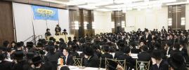 מעמד 'אגרא דתעניתא' שבעה עשר בתמוז בחצר הקודש סקולען פון לעיקוואד