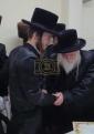 כ"ק אדמו"ר ממחנובקא שליט"א איז זיך משתתף ביים שמחת הווארט בבית אחד מחסידיו 