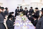 הערליכער מסיבת לחיים וחתימת שטר אויף א בור טבילה אינעם נייעם ביהמ"ד הגדול אין קרית יטב לב
