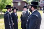 הערליכער מסיבת לחיים וחתימת שטר אויף א בור טבילה אינעם נייעם ביהמ"ד הגדול אין קרית יטב לב