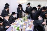 הערליכער מסיבת לחיים וחתימת שטר אויף א בור טבילה אינעם נייעם ביהמ"ד הגדול אין קרית יטב לב