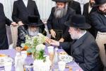 הערליכער מסיבת לחיים וחתימת שטר אויף א בור טבילה אינעם נייעם ביהמ"ד הגדול אין קרית יטב לב