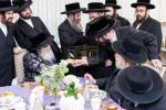 הערליכער מסיבת לחיים וחתימת שטר אויף א בור טבילה אינעם נייעם ביהמ"ד הגדול אין קרית יטב לב