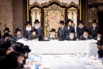 ר"ח אב יומא דהילולא קדישא של הרה"ק מבאבוב זצ"ל אצל בנו כ"ק אדמו"ר מבאבוב שליט"א