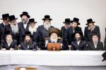 ר"ח אב יומא דהילולא קדישא של הרה"ק מבאבוב זצ"ל אצל בנו כ"ק אדמו"ר מבאבוב שליט"א