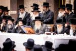 ר"ח אב יומא דהילולא קדישא של הרה"ק מבאבוב זצ"ל אצל בנו כ"ק אדמו"ר מבאבוב שליט"א