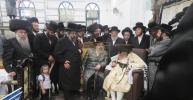 שמחת הברית פאר אייניקל פון כ"ק אדמו"ר מתולדות אברהם יצחק שליט"א