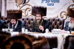 פולע גאלעריע: סעודת הודאה מוצש"ק נחמו בחצרות הקודש סקולען וישועת יעקב סקולען 