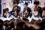 פולע גאלעריע: סעודת הודאה מוצש"ק נחמו בחצרות הקודש סקולען וישועת יעקב סקולען 
