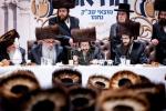 פולע גאלעריע: סעודת הודאה מוצש"ק נחמו בחצרות הקודש סקולען וישועת יעקב סקולען 