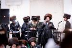 פולע גאלעריע: סעודת הודאה מוצש"ק נחמו בחצרות הקודש סקולען וישועת יעקב סקולען 