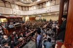  שטורמישע דרשה דורך הרב ר' בנימין טעפ שליט"א יו"ר הצלה לאחים תשעה באב ביינאכט אין ביהמ"ד אהל רחל דסאטמאר ירושלים איבער די ביטערע גזירת הגיוס 