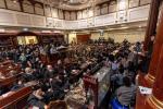  שטורמישע דרשה דורך הרב ר' בנימין טעפ שליט"א יו"ר הצלה לאחים תשעה באב ביינאכט אין ביהמ"ד אהל רחל דסאטמאר ירושלים איבער די ביטערע גזירת הגיוס 