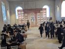די סדר לימוד סיום ש"ס אין קערעסטיר דורך תלמידי מתיבתא סאטמאר בראשות הגה''צ אב'ד סיגוט שליט''א