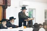 כ"ק אדמו"ר מסאטמאר שליט"א באזוכט אין ישיבה קטנה אין בארא פארק 