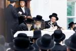 כ"ק אדמו"ר מסאטמאר שליט"א באזוכט אין ישיבה קטנה אין בארא פארק 