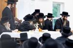 כ"ק אדמו"ר מסאטמאר שליט"א באזוכט אין ישיבה קטנה אין בארא פארק 