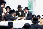 כ"ק אדמו"ר מסאטמאר שליט"א באזוכט אין ישיבה קטנה אין בארא פארק 